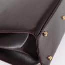 GUCCI Hand Bag Leather 2way Bordeaux Gold 000 2026 0258 Auth ep12849-17