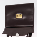 GUCCI Hand Bag Leather 2way Bordeaux Gold 000 2026 0258 Auth ep12849-20