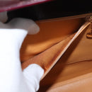 GUCCI Hand Bag Leather 2way Bordeaux Gold 000 2026 0258 Auth ep12849-25
