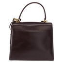 GUCCI Hand Bag Leather 2way Bordeaux Gold 000 2026 0258 Auth ep12849-2