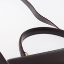 GUCCI Hand Bag Leather 2way Bordeaux Gold 000 2026 0258 Auth ep12849-14