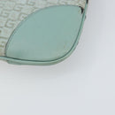 GUCCI Shoulder Bag Suede Light Blue Gold 001 4057 Auth ep12851-14