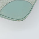 GUCCI Shoulder Bag Suede Light Blue Gold 001 4057 Auth ep12851-15