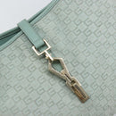 GUCCI Shoulder Bag Suede Light Blue Gold 001 4057 Auth ep12851-17