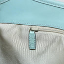GUCCI Shoulder Bag Suede Light Blue Gold 001 4057 Auth ep12851-21