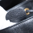 GUCCI Bamboo Backpack Leather Black Gold 003 2058 0016 Auth ep12855-25