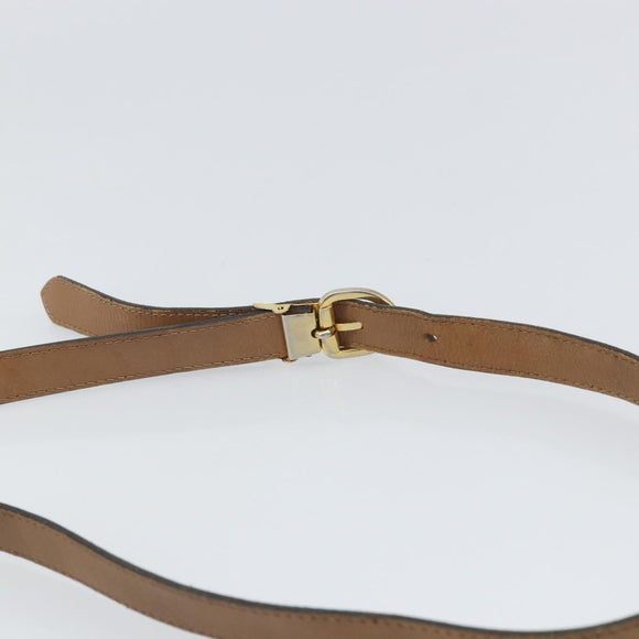 Christian Dior Honeycomb Canvas Shoulder Bag PVC Black Gold Auth ep12856