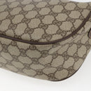 GUCCI GG Supreme Web Sherry Line Bag PVC Beige Gold 89 02 032 Auth ep12857-12