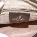 GUCCI GG Supreme Web Sherry Line Bag PVC Beige Gold 89 02 032 Auth ep12857-15