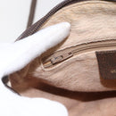GUCCI GG Supreme Web Sherry Line Bag PVC Beige Gold 89 02 032 Auth ep12857-16