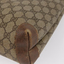 GUCCI GG Canvas Web Sherry Line Tote Bag PVC Beige 58 02 4889 Auth ep12863-16
