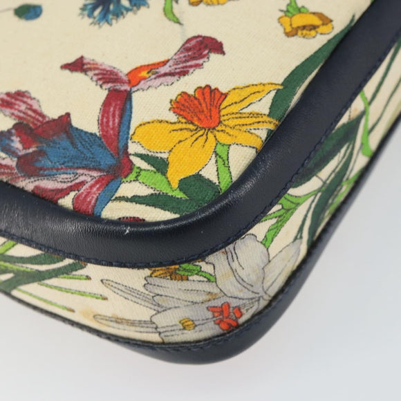 GUCCI Shoulder Bag Canvas Multicolor 007 113 0068 Auth ep12864