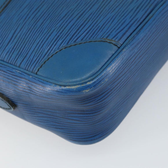 LOUIS VUITTON Epi Trocadero 23 Shoulder Bag Blue M52305 LV Auth ep12868