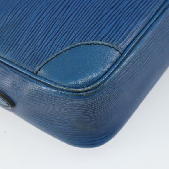LOUIS VUITTON Epi Trocadero 23 Shoulder Bag Blue M52305 LV Auth ep12868