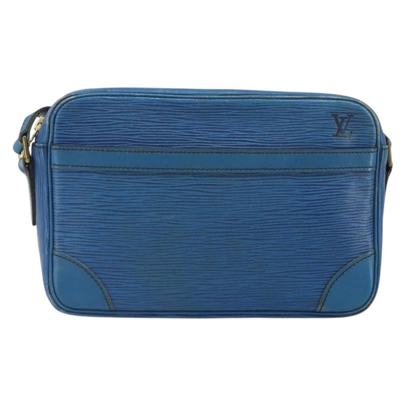 LOUIS VUITTON Epi Trocadero 23 Shoulder Bag Blue M52305 LV Auth ep12868