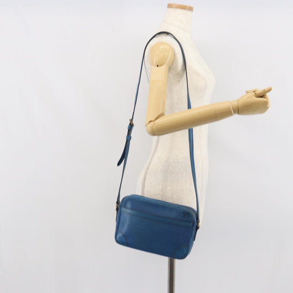 LOUIS VUITTON Epi Trocadero 23 Shoulder Bag Blue M52305 LV Auth ep12868