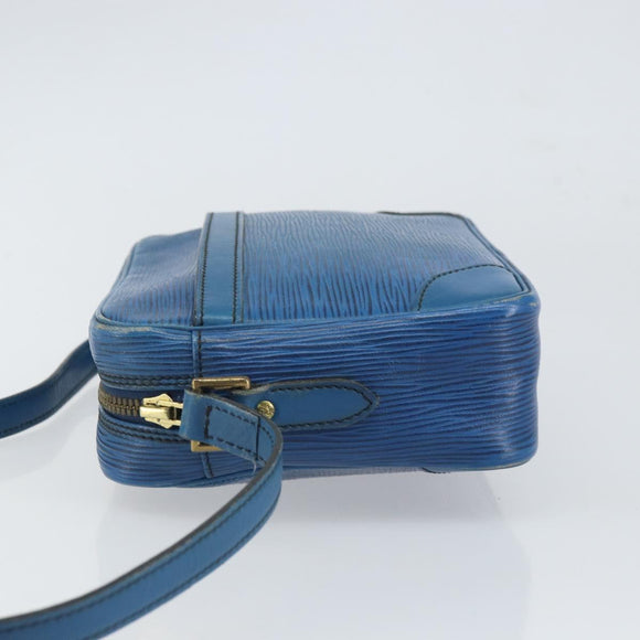 LOUIS VUITTON Epi Trocadero 23 Shoulder Bag Blue M52305 LV Auth ep12868