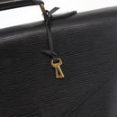 LOUIS VUITTON Epi Serviette Conseiller Business Bag Black M54422 LV Auth ep12871-14
