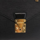 LOUIS VUITTON Epi Serviette Conseiller Business Bag Black M54422 LV Auth ep12871-15