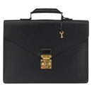 LOUIS VUITTON Epi Serviette Conseiller Business Bag Black M54422 LV Auth ep12871-2