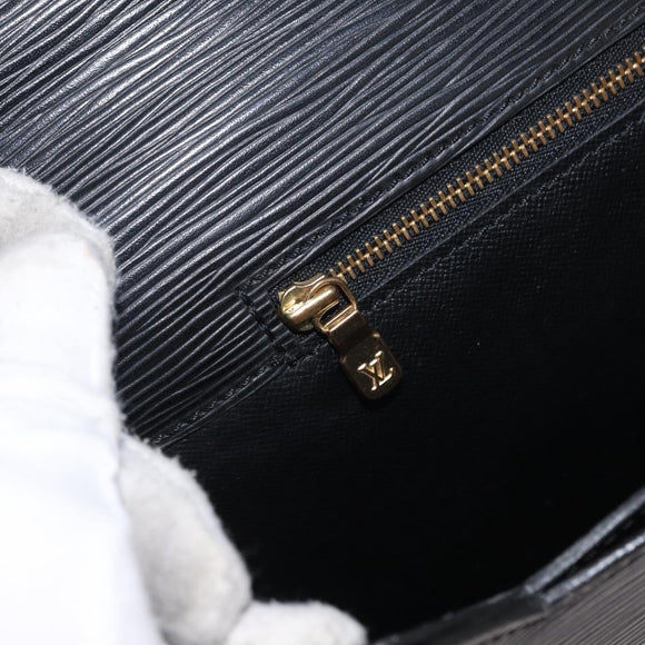 LOUIS VUITTON Epi Serviette Conseiller Business Bag Black M54422 LV Auth ep12871