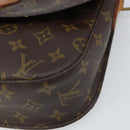 LOUIS VUITTON Monogram Saint Cloud GM Shoulder Bag M51242 LV Auth ep12872-15