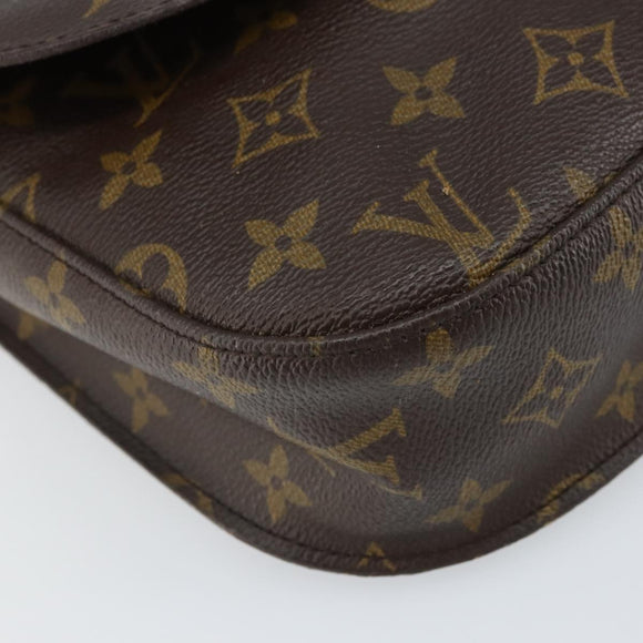 LOUIS VUITTON Monogram Saint Cloud GM Shoulder Bag M51242 LV Auth ep12872