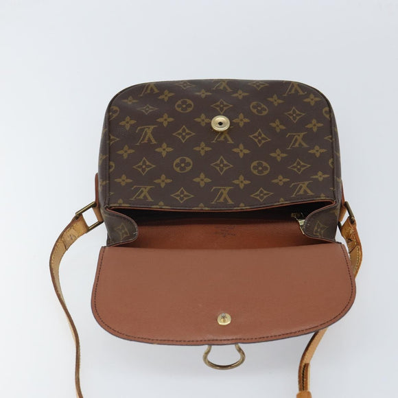 LOUIS VUITTON Monogram Saint Cloud GM Shoulder Bag M51242 LV Auth ep12872