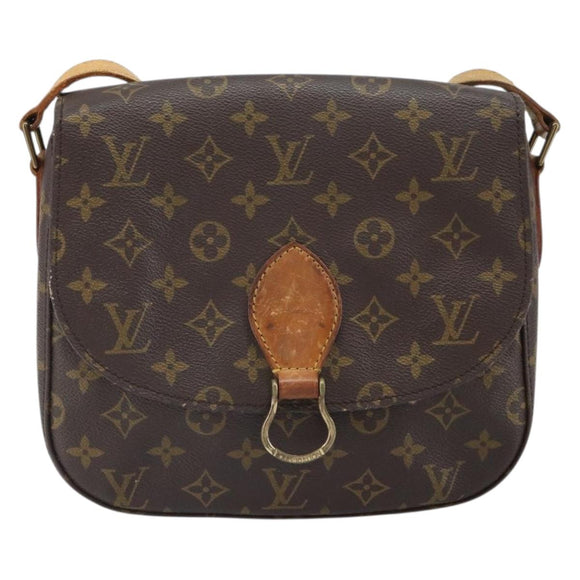 LOUIS VUITTON Monogram Saint Cloud GM Shoulder Bag M51242 LV Auth ep12872