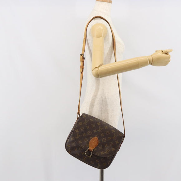 LOUIS VUITTON Monogram Saint Cloud GM Shoulder Bag M51242 LV Auth ep12872