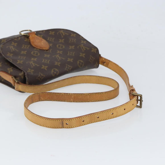 LOUIS VUITTON Monogram Saint Cloud GM Shoulder Bag M51242 LV Auth ep12872