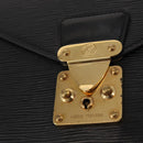 LOUIS VUITTON Epi Serie Dragonne Clutch Bag Black Noir M52612 LV Auth ep12874-13