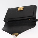 LOUIS VUITTON Epi Serie Dragonne Clutch Bag Black Noir M52612 LV Auth ep12874-14