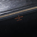 LOUIS VUITTON Epi Serie Dragonne Clutch Bag Black Noir M52612 LV Auth ep12874-15