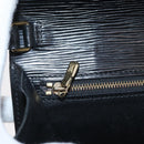 LOUIS VUITTON Epi Serie Dragonne Clutch Bag Black Noir M52612 LV Auth ep12874-20