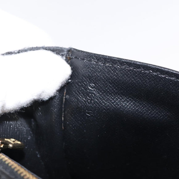 LOUIS VUITTON Epi Serie Dragonne Clutch Bag Black Noir M52612 LV Auth ep12874