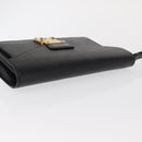 LOUIS VUITTON Epi Serie Dragonne Clutch Bag Black Noir M52612 LV Auth ep12874-6