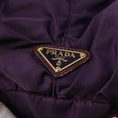 PRADA Tote Bag Nylon Purple Gold Auth ep12878-14