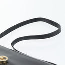 GUCCI Shoulder Bag Suede Black Gold Auth ep12880-8