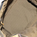 FENDI Zucca Canvas Hand Bag Black Brown Auth ep12881-11