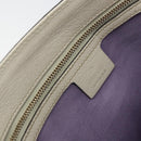 GUCCI Flora Tote Bag PVC White Gold 336776 Auth ep12889-18