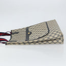 GUCCI GG Supreme Sherry Line Tote Bag PVC Navy Gold 16 002 4487 Auth ep12890-4
