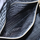 PRADA Tote Bag Nylon 2way Black Gold Auth ep12892-24