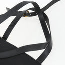 PRADA Tote Bag Nylon 2way Black Gold Auth ep12892-14