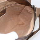 GUCCI GG Supreme Web Sherry Line Bag PVC Beige Gold 68 02 005 Auth ep12895-19