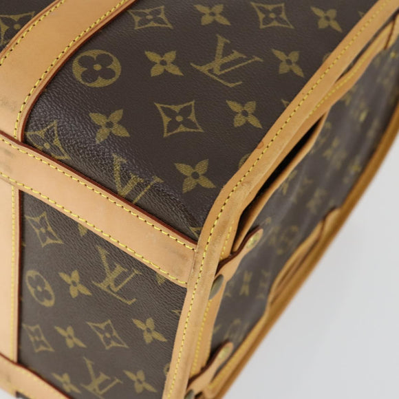 LOUIS VUITTON Monogram Sac Shan 40 Pet Carry M42024 LV Auth ep12896