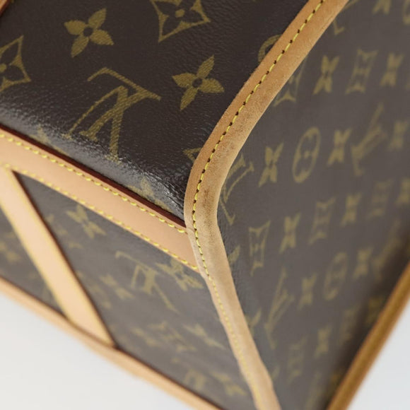 LOUIS VUITTON Monogram Sac Shan 40 Pet Carry M42024 LV Auth ep12896