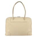 GUCCI Tote Bag Leather Beige 002 1122 2684 Auth ep12902-3