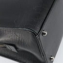 GUCCI Hand Bag Leather Black Silver 114262 Auth ep12908-17