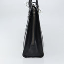 GUCCI Hand Bag Leather Black Silver 114262 Auth ep12908-3